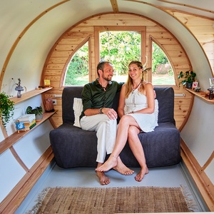 Cozy in de bowtop.